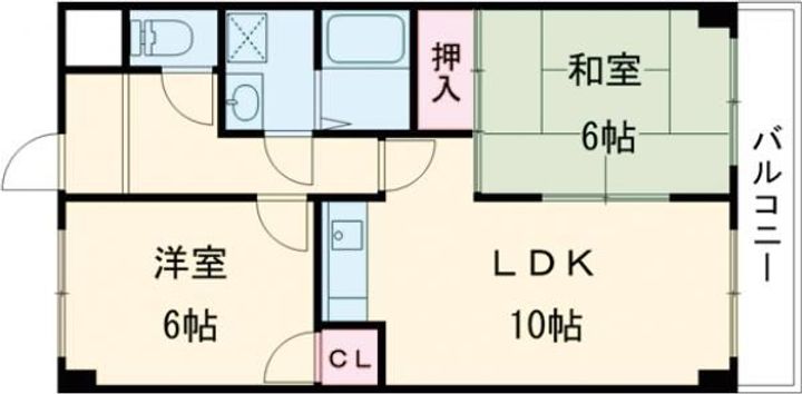 兵庫県神戸市西区伊川谷町潤和(マンション)の賃貸物件の間取り
