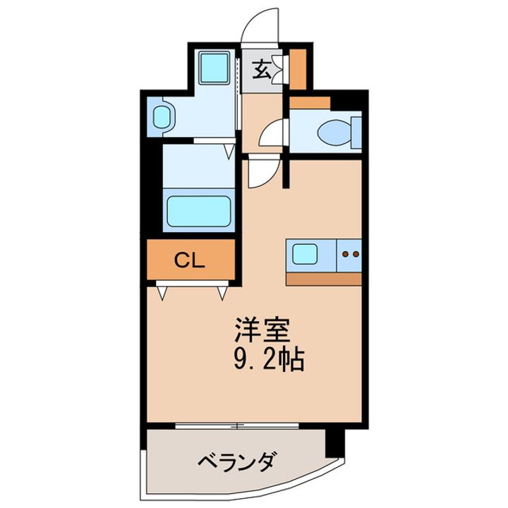 プレサンス新栄リミックスの間取り