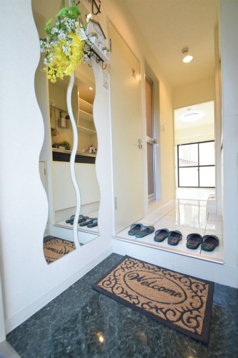 ラ・カーサ・エフの玄関