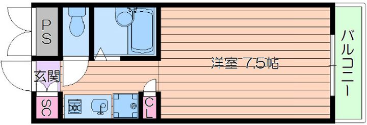 ラ・カーサ・エフの間取り