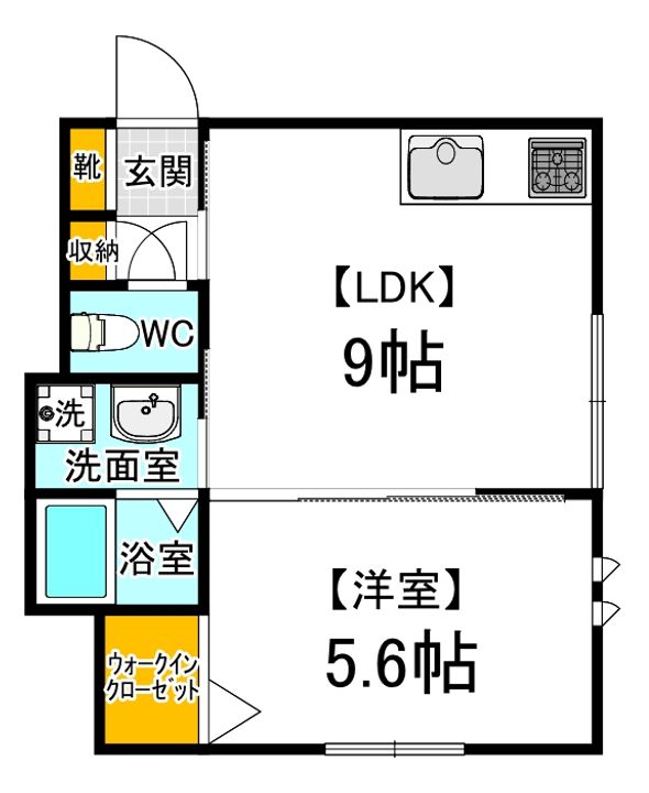 星と青空のクーレ ~Kulle~ (仮称)の間取り