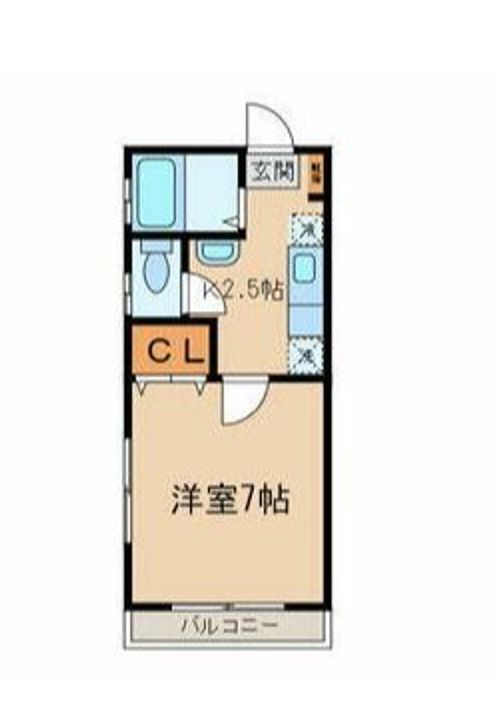 東京都練馬区三原台1(アパート)の賃貸物件の間取り