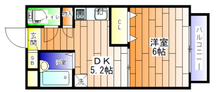 サンヒルズの間取り