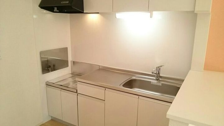 茨城県高萩市大字上手綱(アパート)の賃貸物件のキッチン