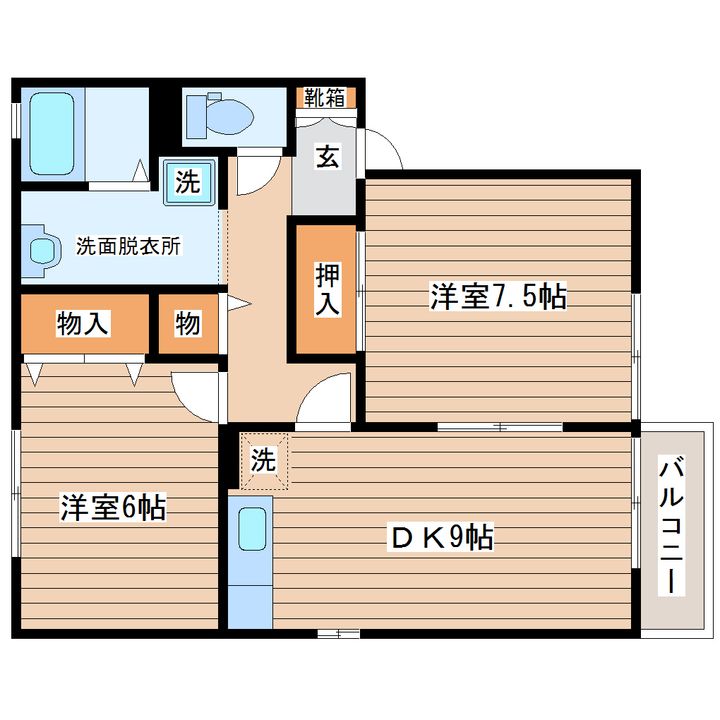 AISE SQUARE IIIの間取り