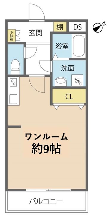メゾンドヴァルムの間取り