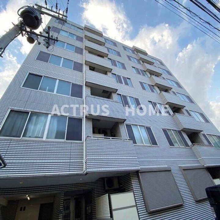 大阪府大阪市東住吉区杭全1(マンション)の賃貸物件の地図