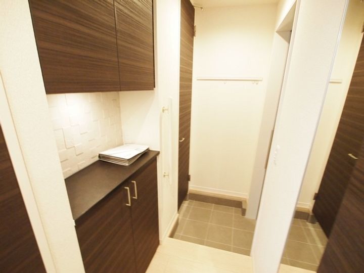 キャトル セゾンの玄関