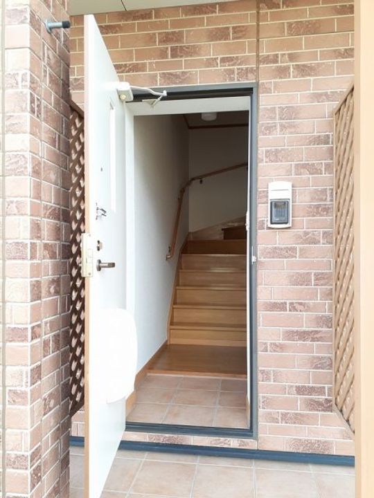 シャルマン・ドゥ・ヴィラAの玄関