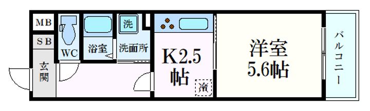 Gravitonの間取り