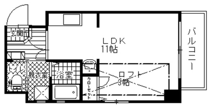 グランマーレ18の間取り