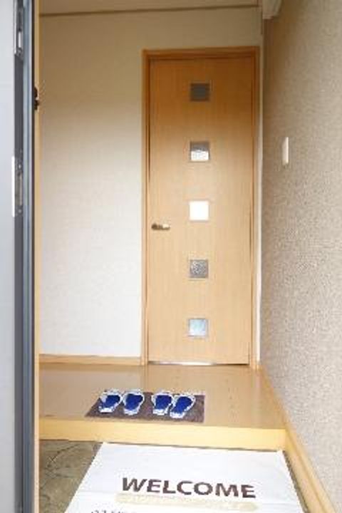 グランドソレーユの玄関