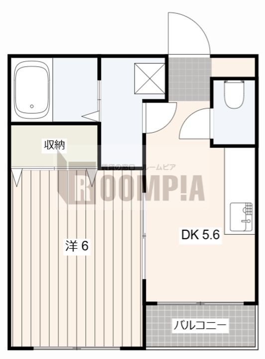 壹進荘の間取り