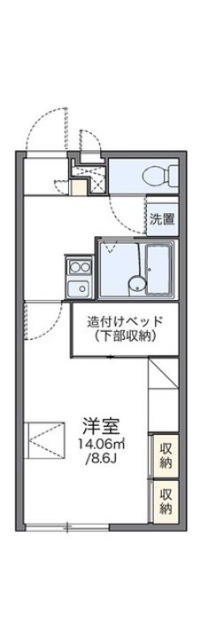 レオパレスグリーンの内装