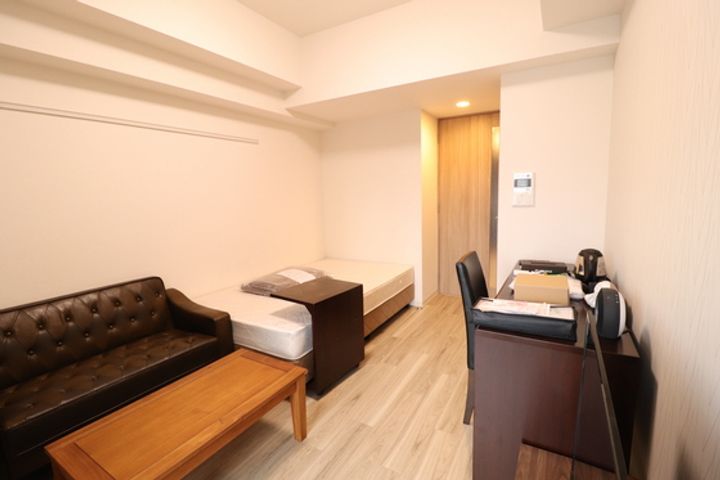 プレサンス広島中央の居間