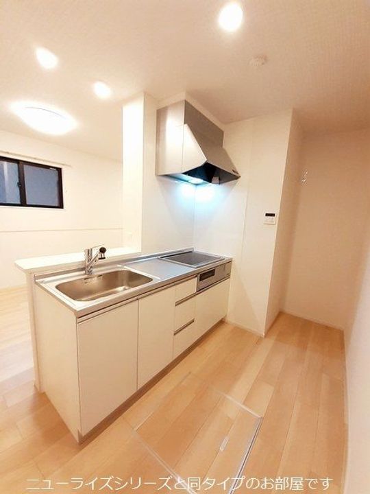 群馬県前橋市幸塚町(アパート)の賃貸物件のキッチン