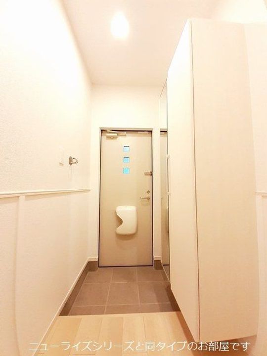 群馬県前橋市幸塚町(アパート)の賃貸物件の玄関