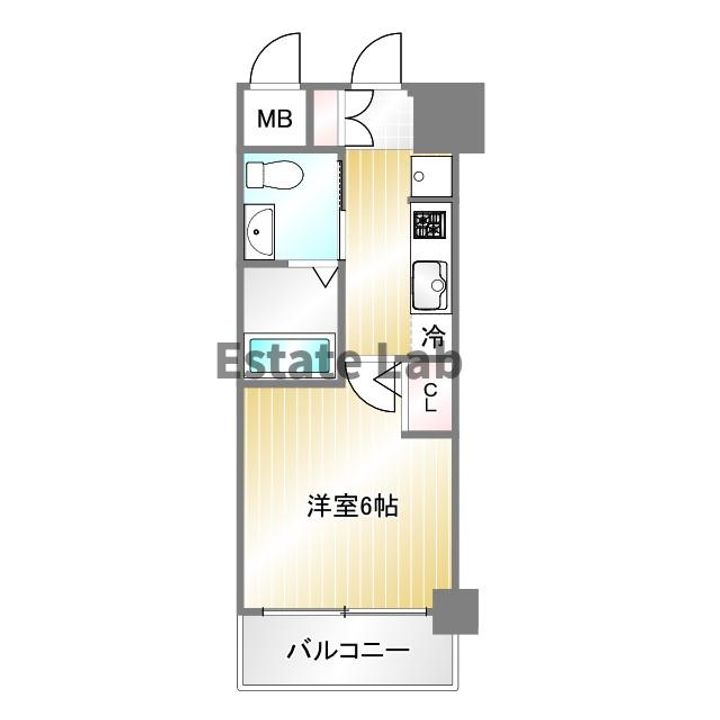 エステムプラザ神戸西IVインフィニティの間取り