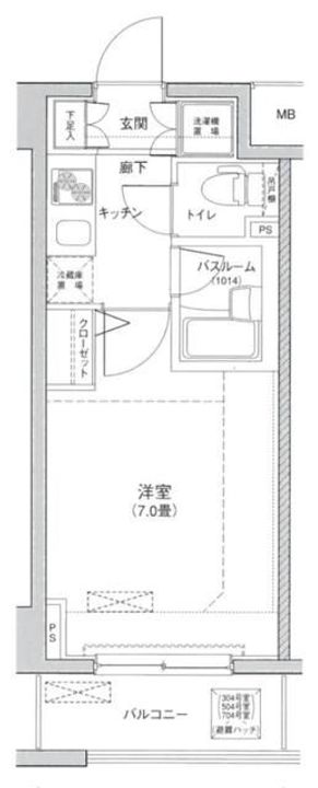 メゾン両国の間取り