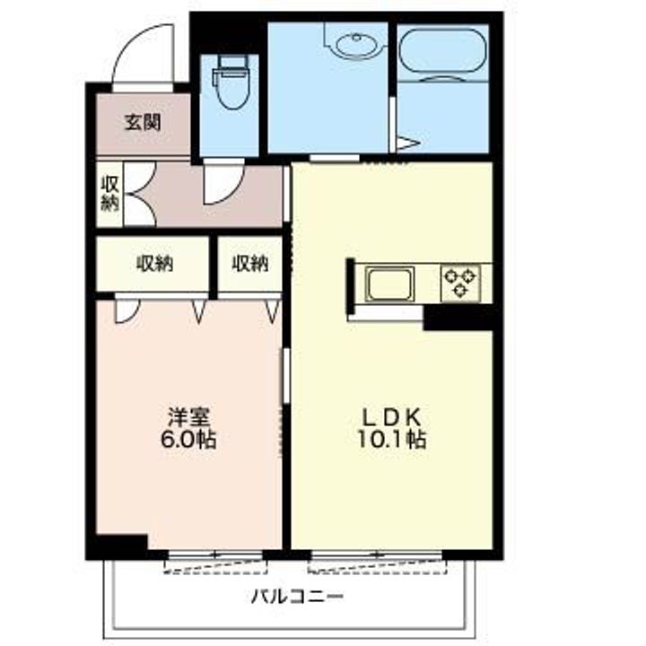 アルフラットの間取り