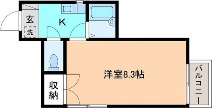 プルティエIの間取り