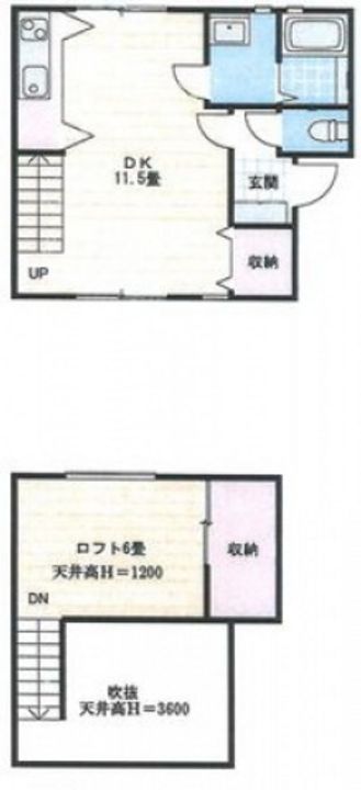 カーサフィオーレ野田の間取り