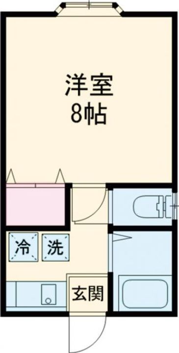 新潟県長岡市堤町(アパート)の賃貸物件の間取り