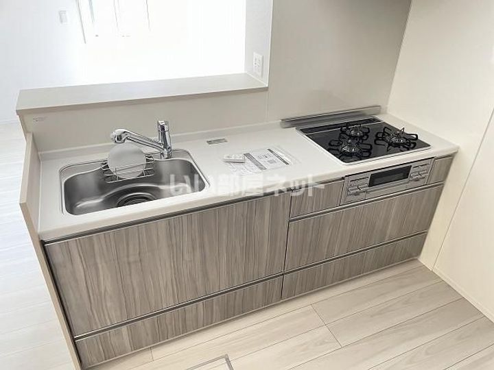 大阪府大阪市城東区永田4(アパート)の賃貸物件のキッチン
