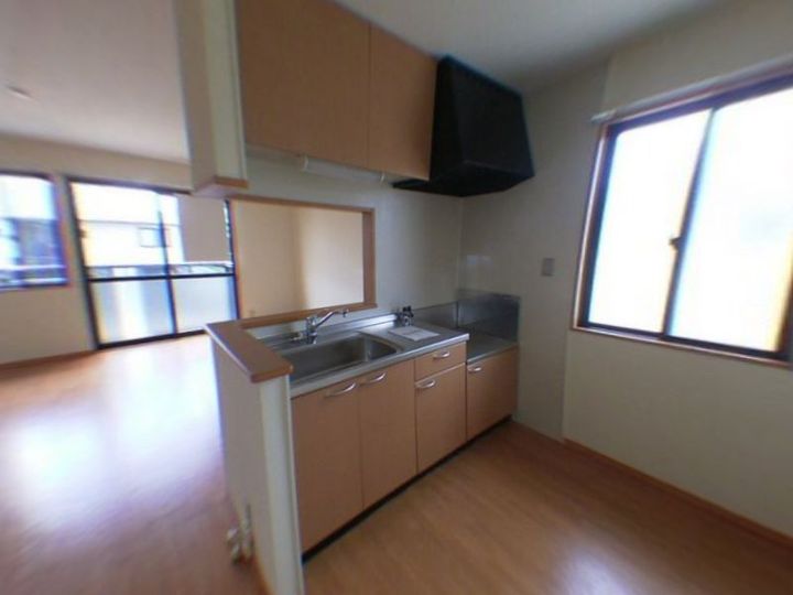 兵庫県三木市大村(アパート)の賃貸物件のキッチン