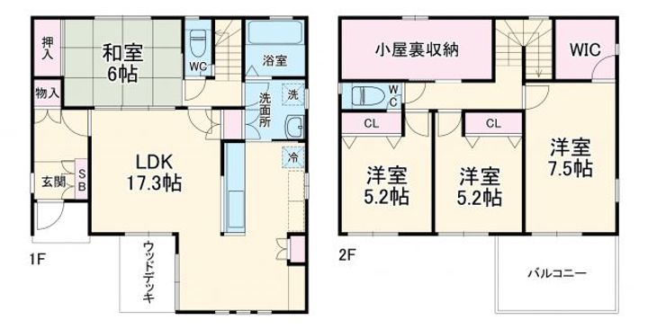 神奈川県平塚市北金目3(一戸建)の賃貸物件の間取り