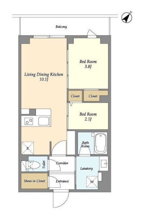 KDXレジデンス田園調布南の間取り
