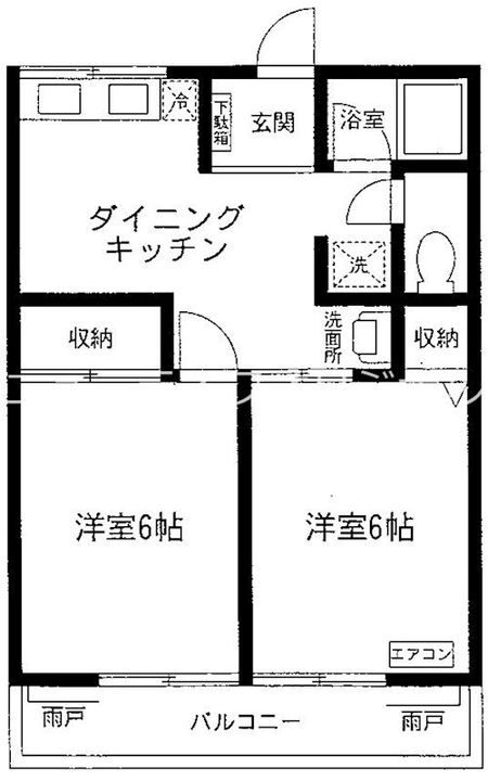 シティハイム SAKAE2の間取り