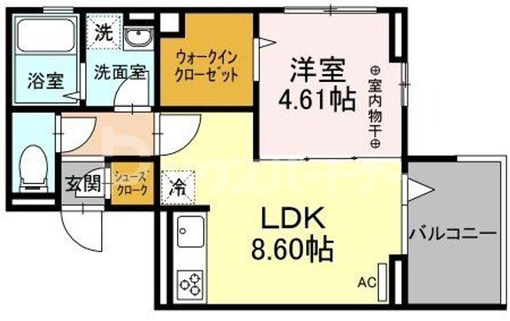 PolykatoikiaNの間取り