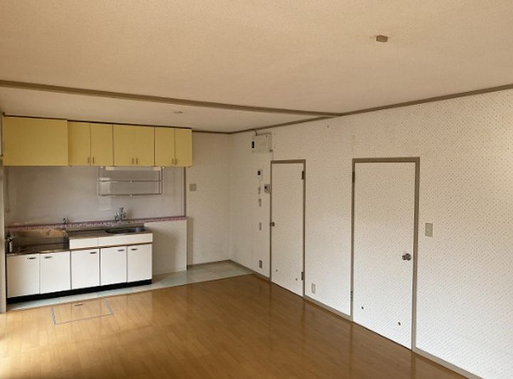 熊本県熊本市北区武蔵ケ丘1(一戸建)の賃貸物件のキッチン