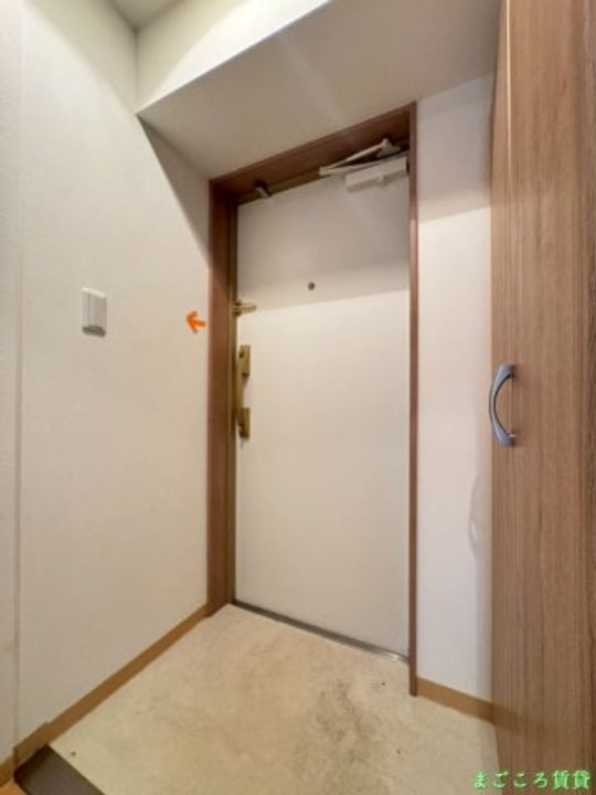 グランパシフィック大国町の玄関