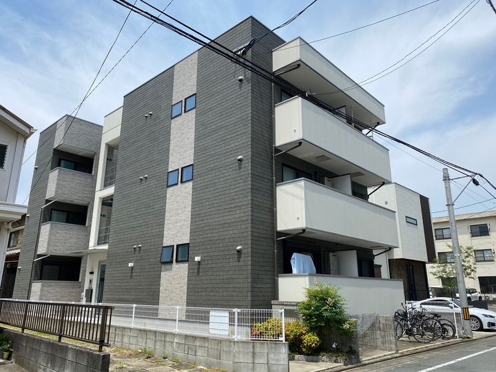 花畑プレミアの外観