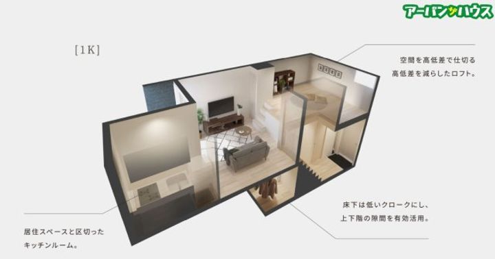 ADC高島駅東の内装