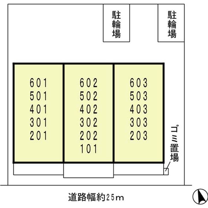 大阪府大阪市西成区玉出中2(マンション)の賃貸物件の間取り