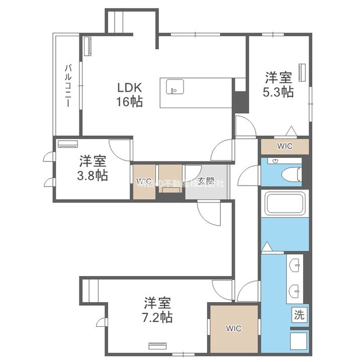 大阪府大阪市東住吉区南田辺4(アパート)の賃貸物件の間取り