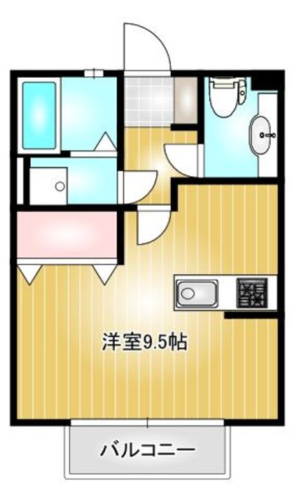 ビューティフルハイムの間取り