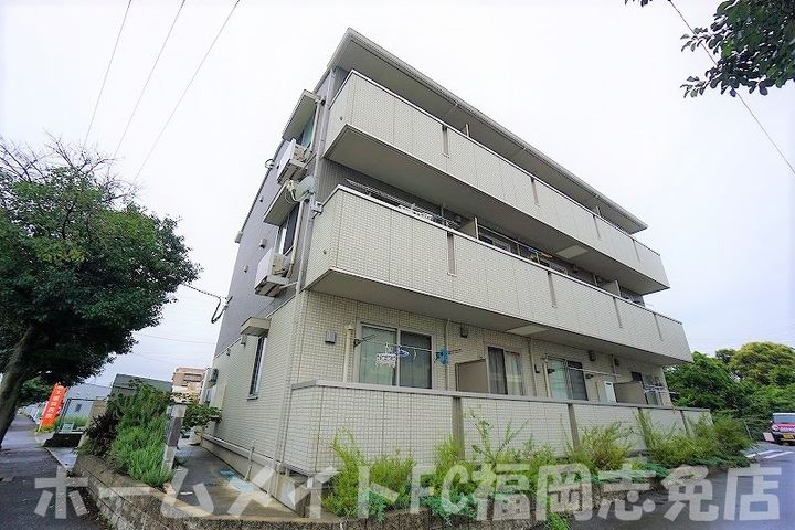 福岡県糟屋郡粕屋町大字内橋(アパート)の賃貸物件の地図