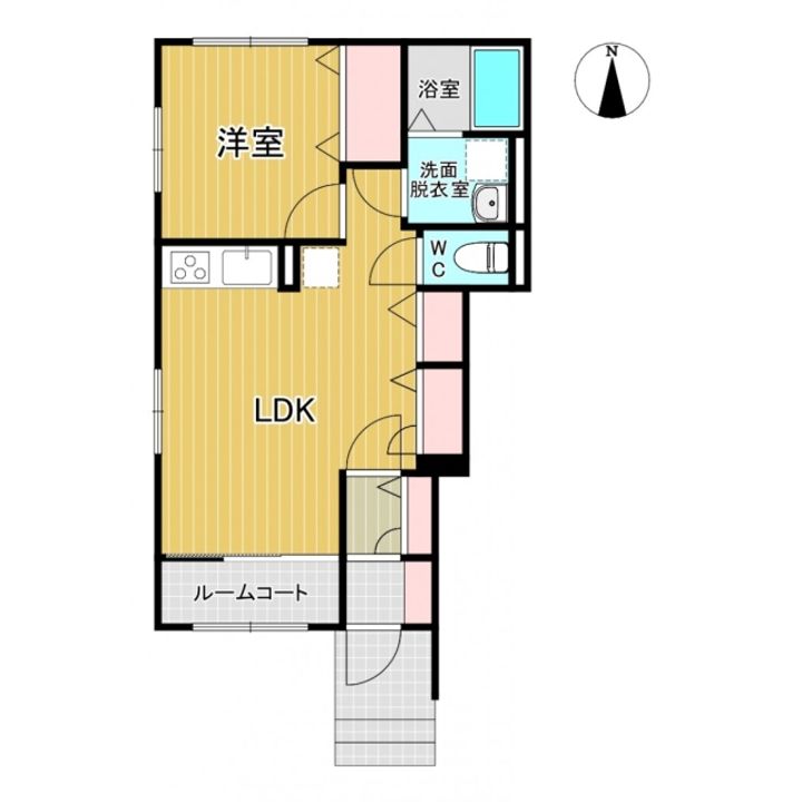 レトア荒楯Bの間取り
