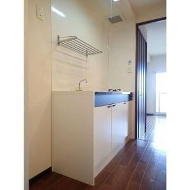 大阪府大阪市東成区東小橋2(マンション)の賃貸物件のキッチン