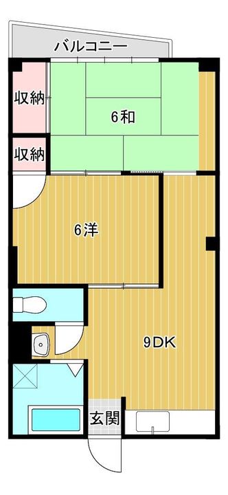 丸福ビルの間取り