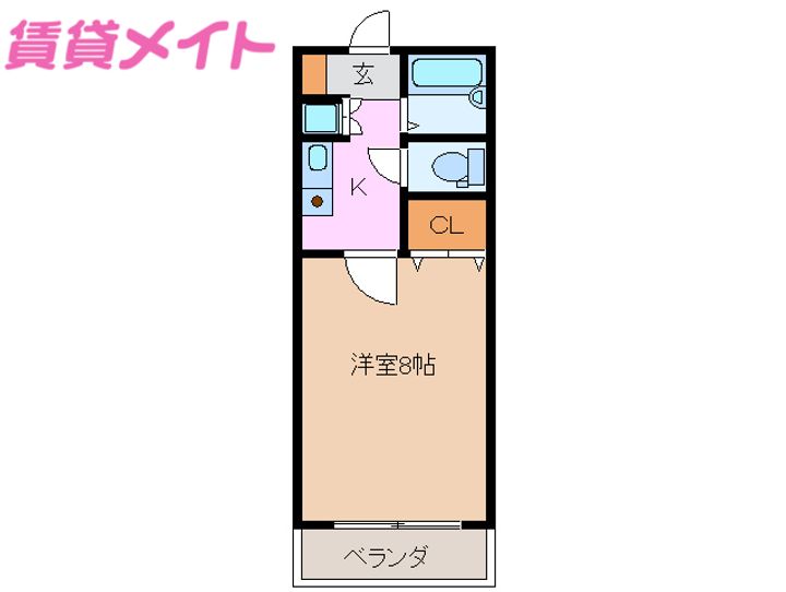サンミッシェルの間取り