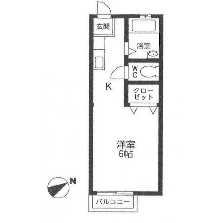 ハイツ・ライラックの間取り