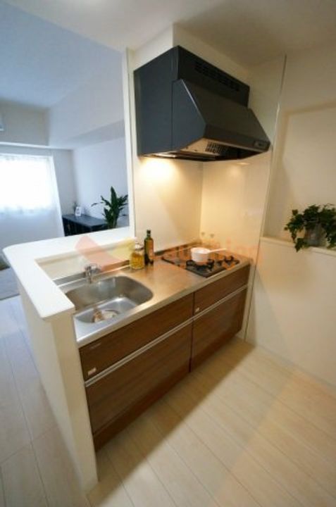 福岡県久留米市日吉町(マンション)の賃貸物件のキッチン