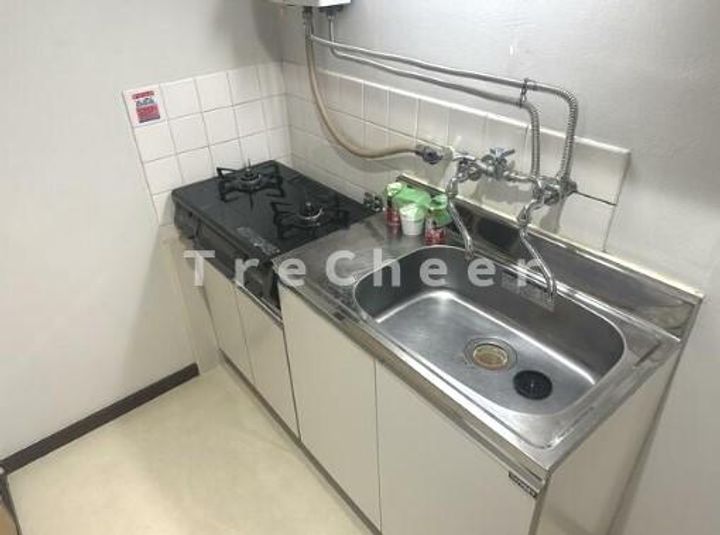 東京都新宿区西新宿8(マンション)の賃貸物件のキッチン