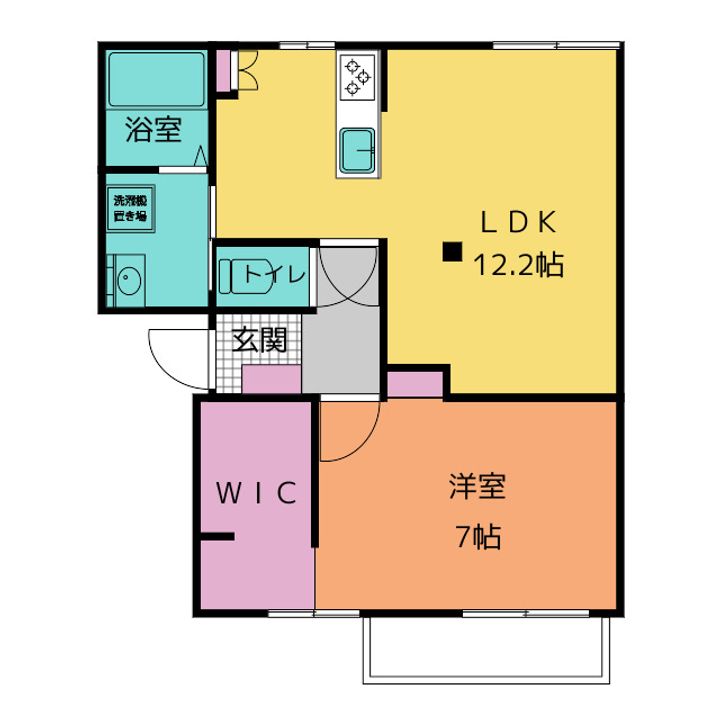 Grandiel I A棟の間取り