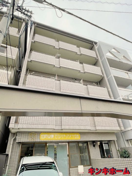 広島県広島市中区広瀬町の賃貸マンションの外観